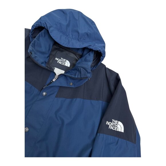 THE NORTH FACE Vintage 90s Retro Teal Water Resistant HYDROSEAL Jacket Men Large - Picture 5 of 7